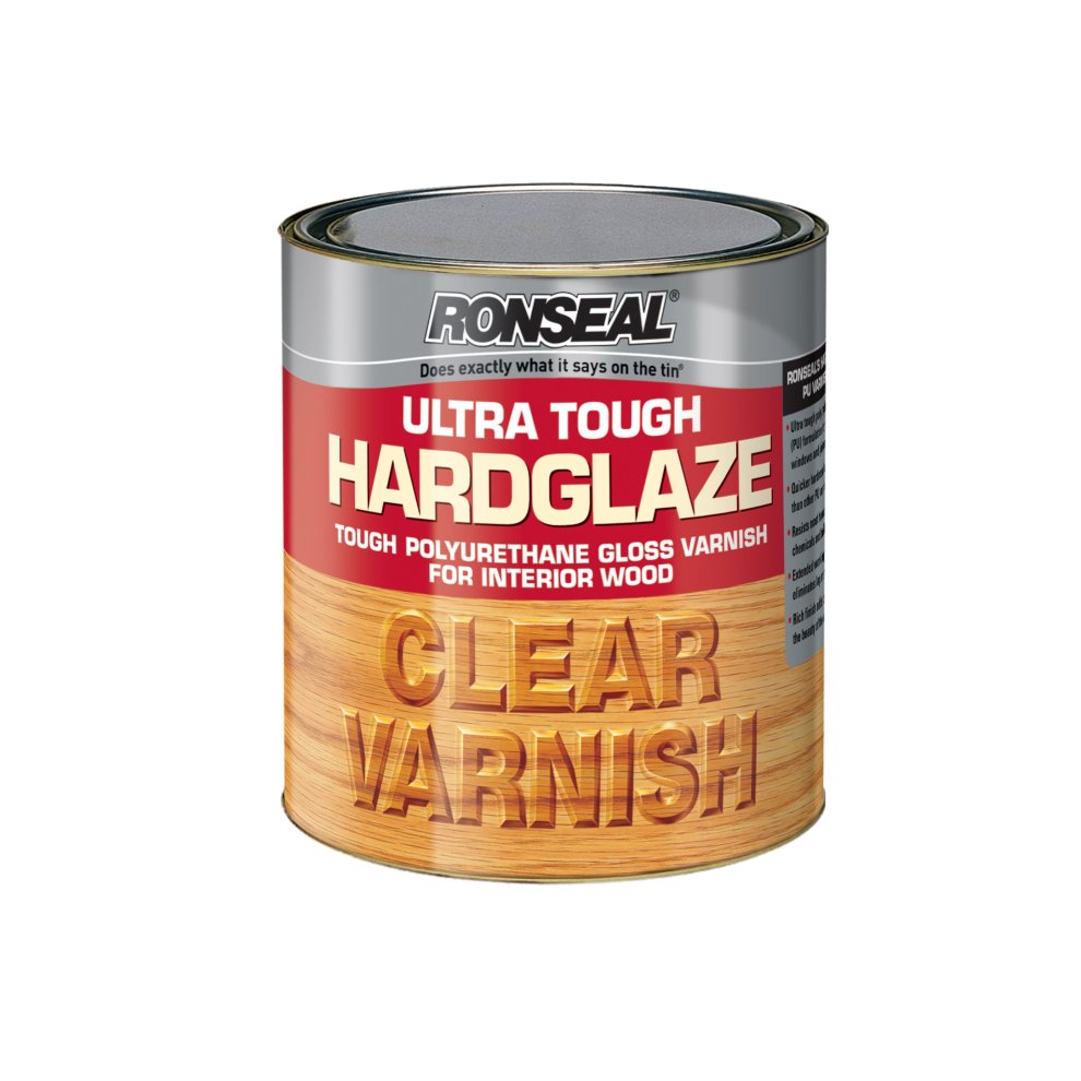 [30888] Ronseal Ultra Tough Hardglaze Clear Varnish 750ml