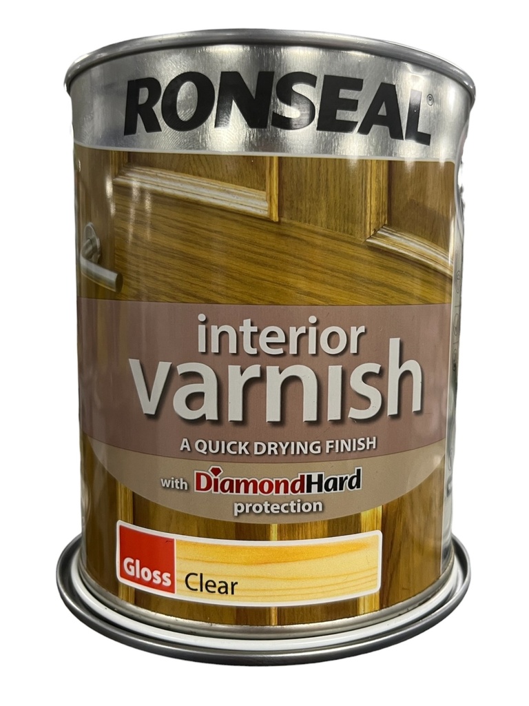 [45614] Ronseal Interior Varnish Gloss Clear 750ml