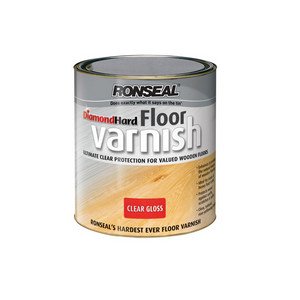 Ronseal Diamond Hard Floor Varnish Clear Gloss 2.5L