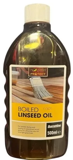 [4455] Barrettine Linseed Oil Boiled 500ml