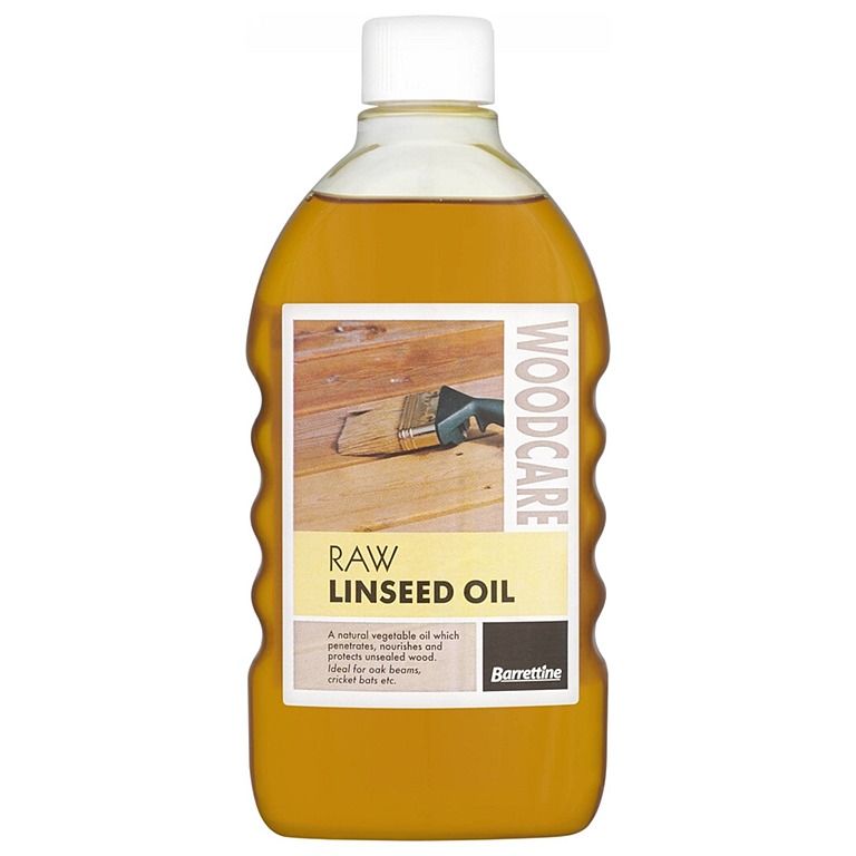 [4452] Barrettine Linseed Oil Raw 500ml