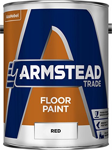 Armstead Trade Floor Paint Red 5L