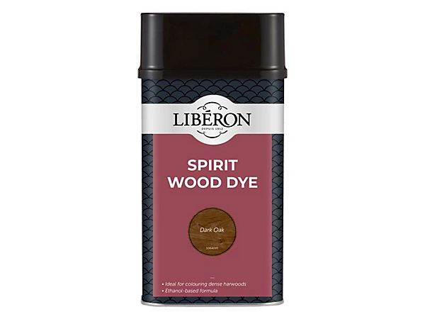 Liberon Spirit Wood Dye Dark Oak 1L