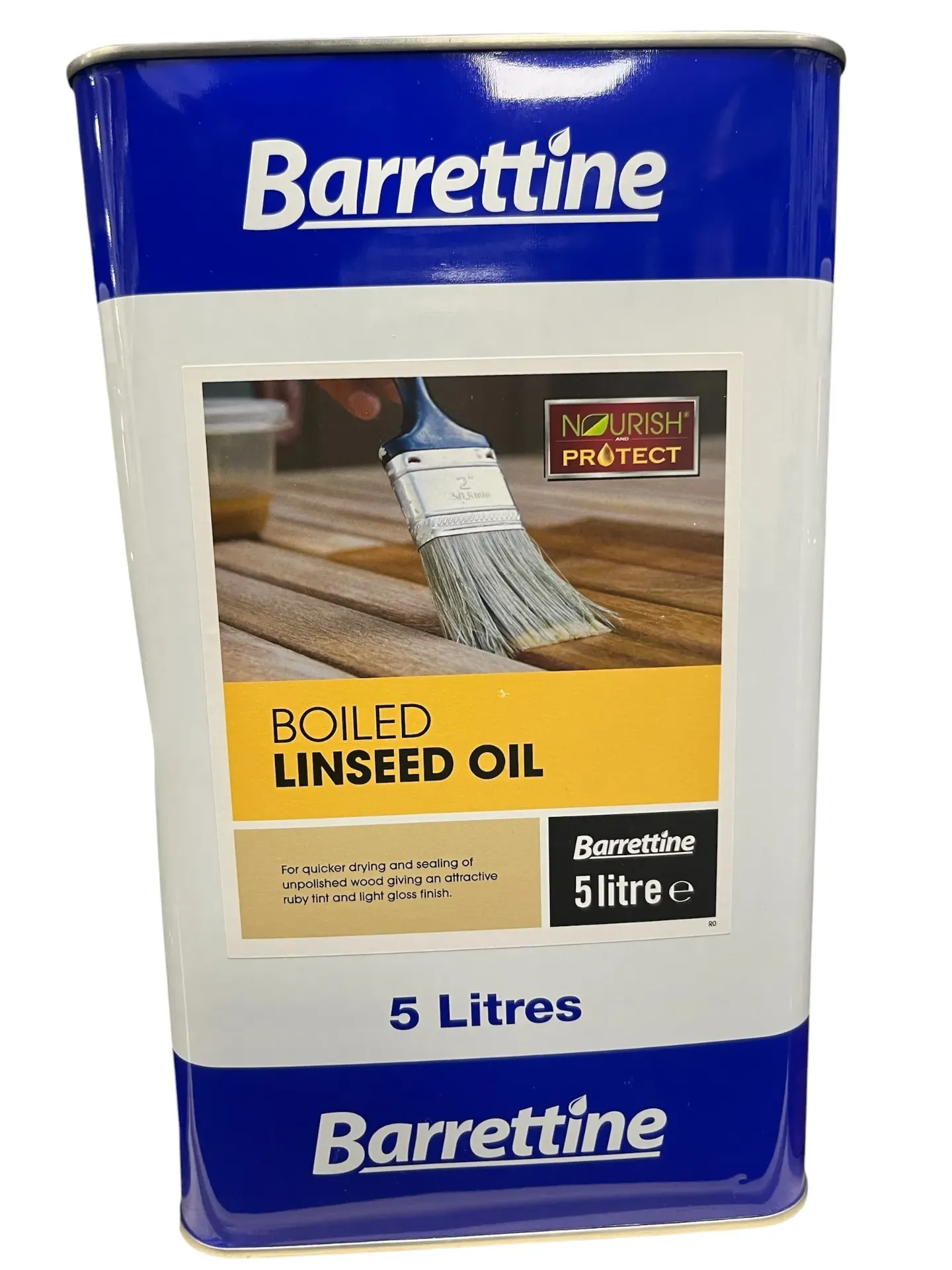 [4453] Barrettine Linseed Oil Boiled 5L