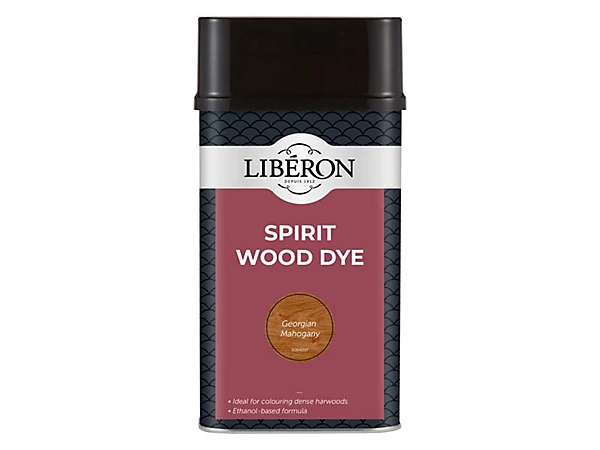 [28575] Liberon Spirit Wood Dye Georgian Mahogany 1L