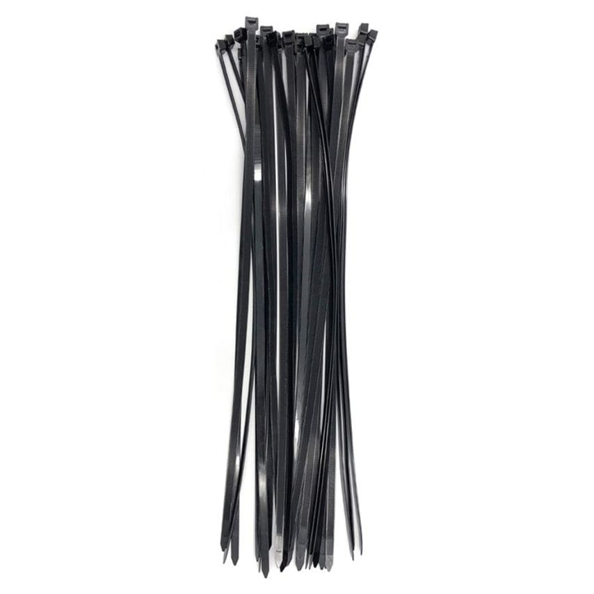 Amtech 30 Tie Wraps (500mm x 6.5mm) - Black