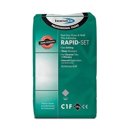 [BDRS20B] Bond It Rapid-Set Tile Adhesive Grey 20kg