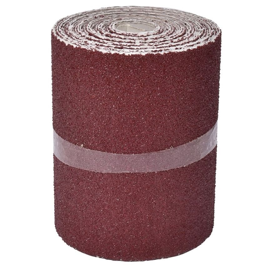 Amtech P40 Grit (Very Coarse) Aluminium Oxide Sanding Roll (115mm x 500cm)