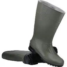 [106801] Ambassador Full Length Green Recycled Wellington Boot - Size 11