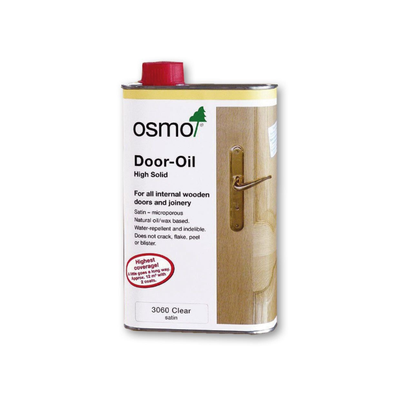 [34182] Osmo Door Oil 3060 Clear Satin 1L