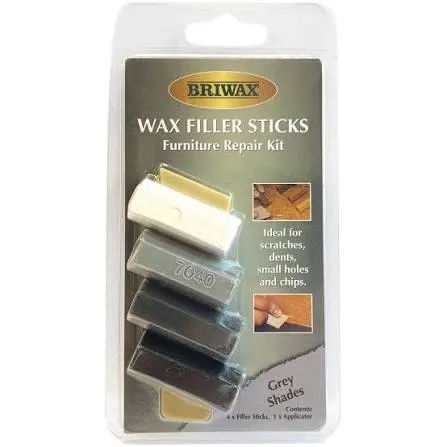 Briwax Wax Filler Sticks Grey Shades