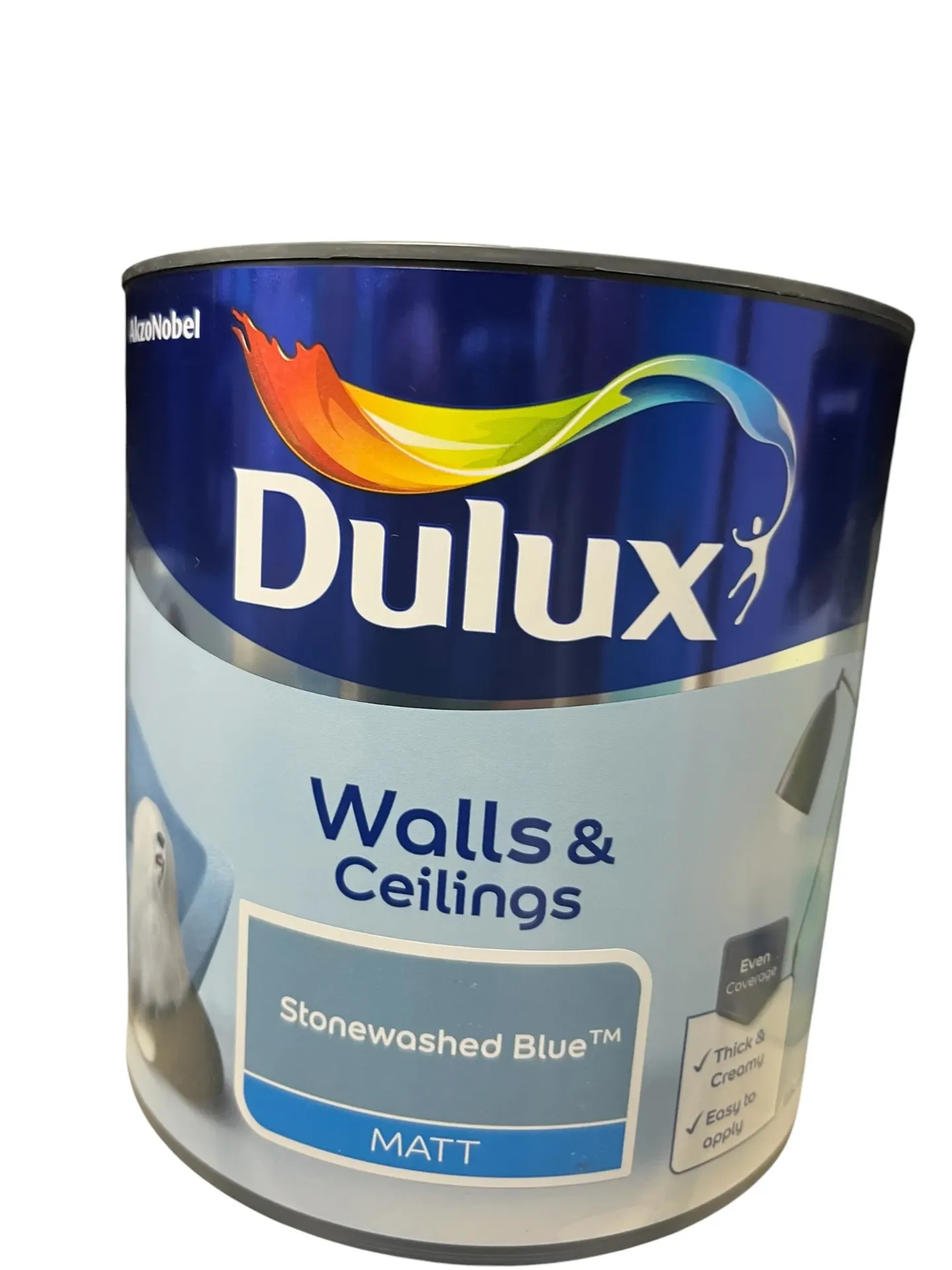 Dulux Retail Vinyl Matt Stonewashed Blue 2.5L