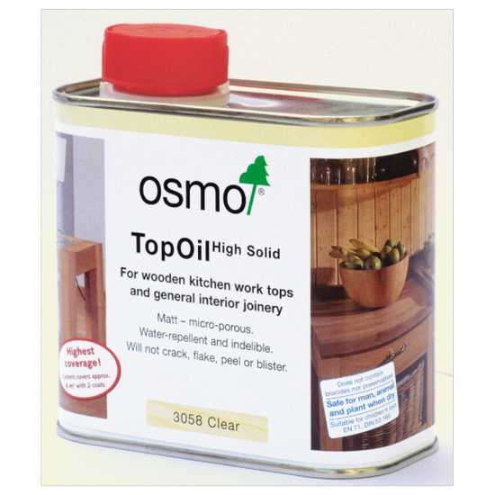 [31489] Osmo Top Oil Clear Matt 3058 500ml