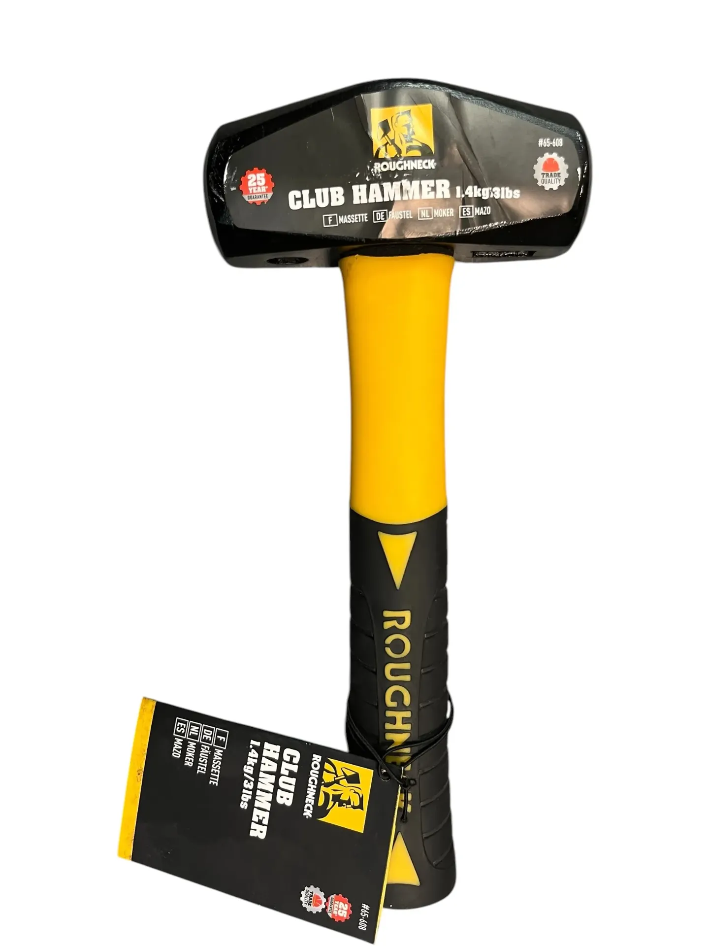 [ROU65608] Roughneck Club Hammer Fibreglass Handle 1.4kg (3 lb)