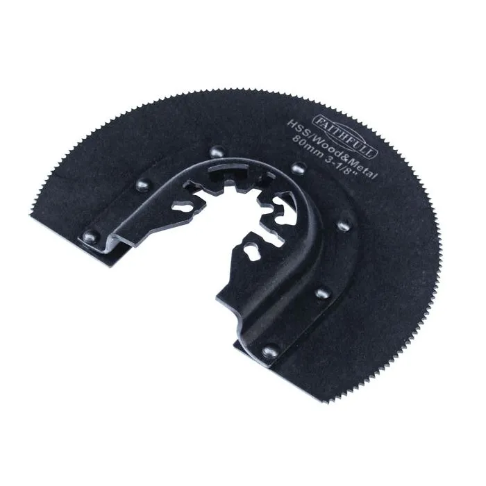 [FAIMFWM80] Faithfull Multi-Functional Tool HSS Radial Blade Wood/Metal 87mm