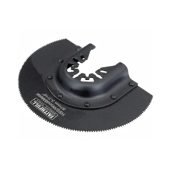 [FAIMFW87W] Faithfull Multi-Functional Tool CrV Radial Blade Wood Wavy Set 87mm