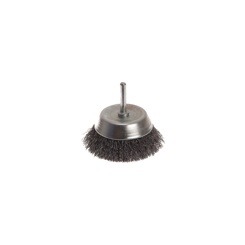 [FAIWBS75] Faithfull Wire Cup Brush 75mm x 6mm Shank, 0.30mm Wire