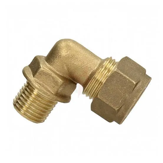 CO 10x1/4" Male Iron Elbow Compression