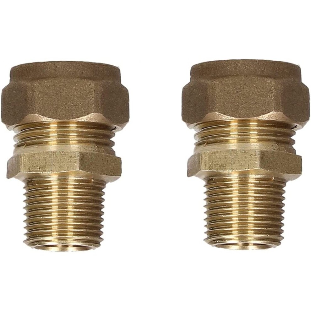 CO 15x3/8" Male Coupler Compression 318056