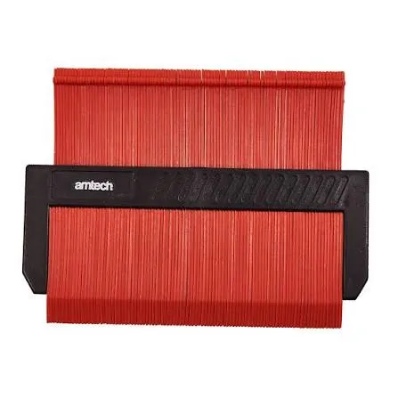 Amtech 140mm Plastic Contour Gauge