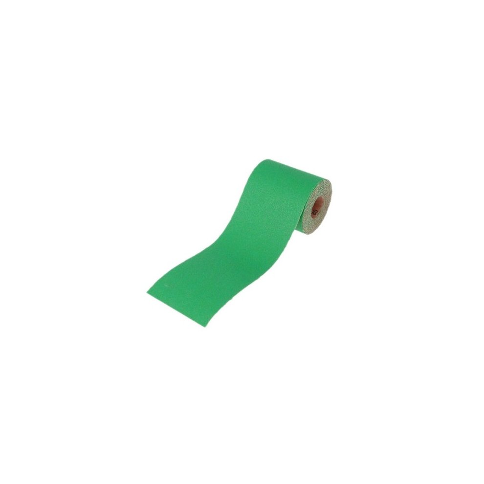 Faithfull Aluminium Oxide Sanding Paper Roll Green 115mm x 5m 60G