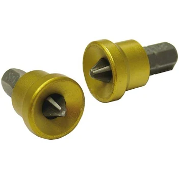 [FAISBPH2DW] Faithfull  Drywall Screwdriver Adaptor + PH2 Bits (2)
