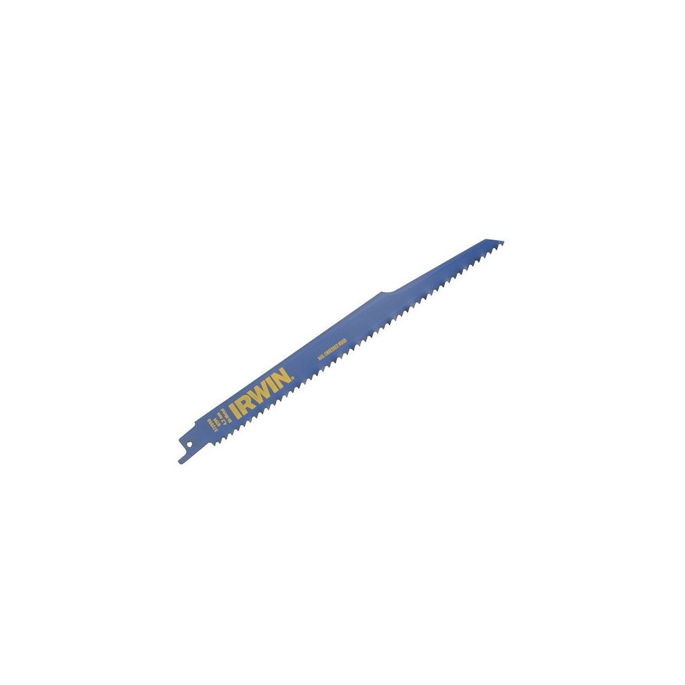 [IRW10506430] Irwin 956R Sabre Saw Blade Nail Embedded Wood Cutting 225mm (Pack of 2)