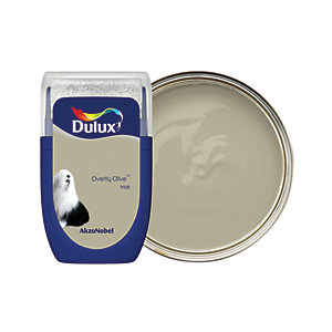 [5293000] Dulux Walls and Ceilings Matt Paint Overtly Olive 30ml Sample