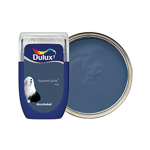 [5293003] Dulux Walls and Ceilings Matt Paint Sapphire Salute 30ml Sample