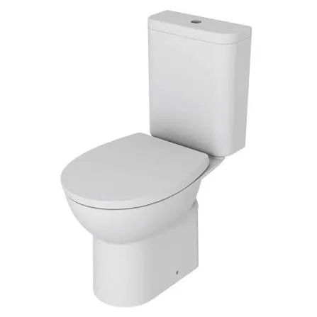 2Go Close Coupled Rimless WC & Soft Close Seat