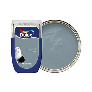 Dulux Walls and Ceilings Matt Paint Denim Drift 30ml Sample