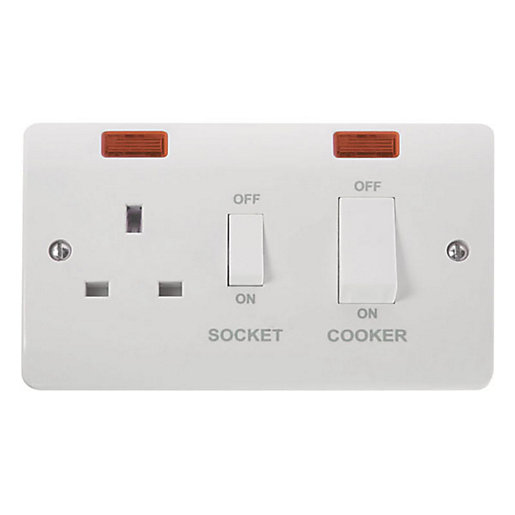 [CMA505] CMA505 50A DP Switch + 13A + Neons