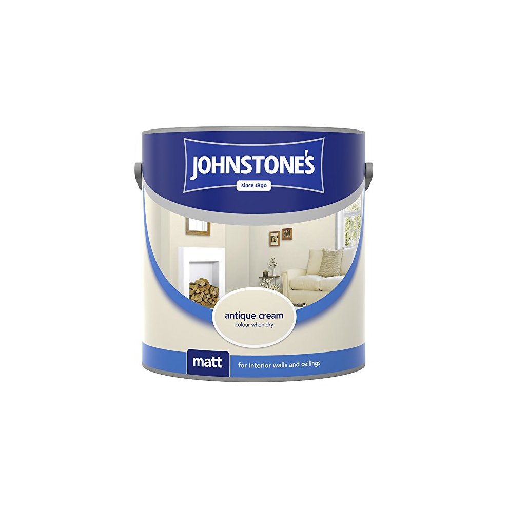 Johnstones Antique Cream Vinyl Matt 2.5L