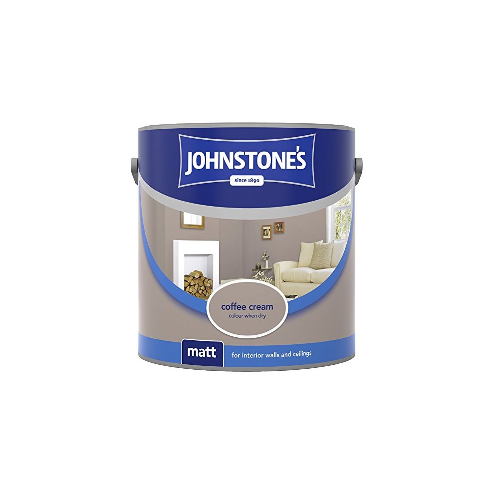 Johnstones Coffee Cream Vinyl Matt 2.5L