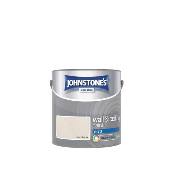 Johnstones Ivory Spray Vinyl Matt 2.5L