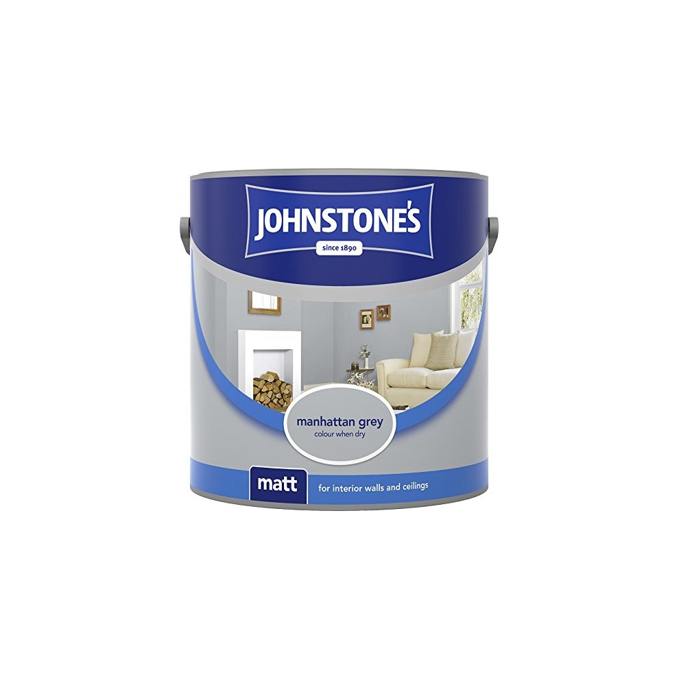 Johnstones Manhattan Grey Vinyl Matt 2.5L