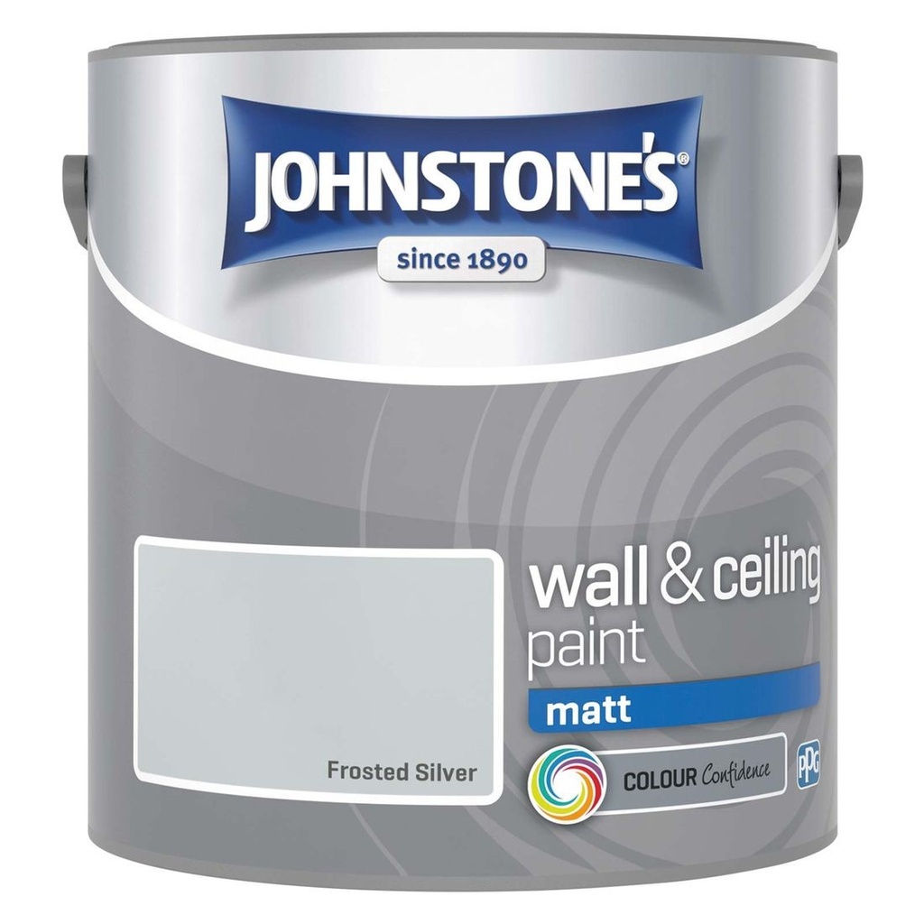 Johnstones Frosted Silver Vinyl Matt 2.5L