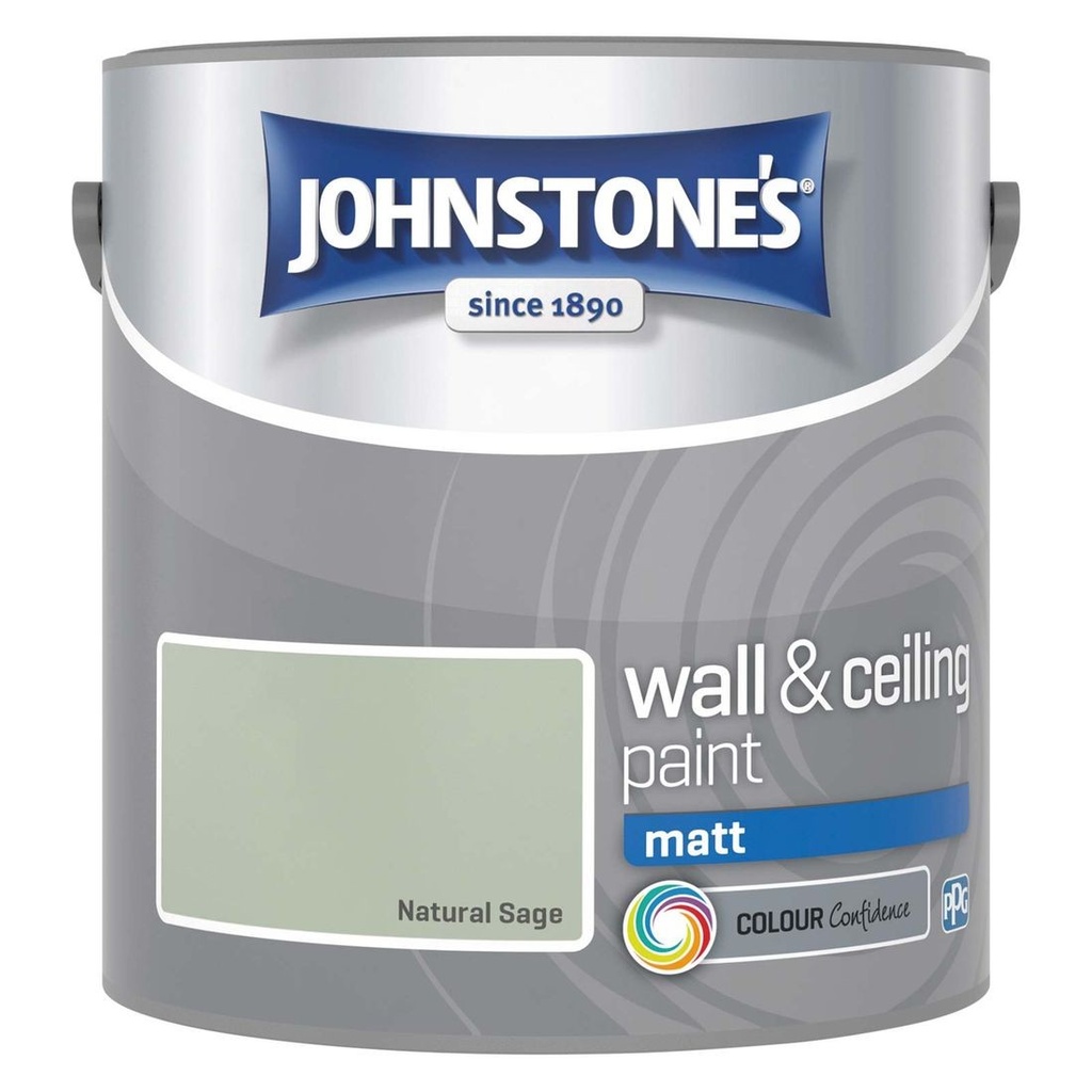 Johnstone's Natural Sage Vinyl Matt 2.5L