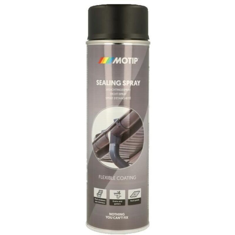 [104570] Motip Sealing Spray Black 500ml