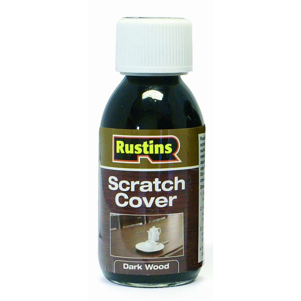 Rustins Scratch Cover & Polish For Dark Furniture 125ml