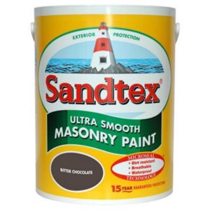 [27650] Sandtex Smooth Masonry Bitter Chocolate 5L