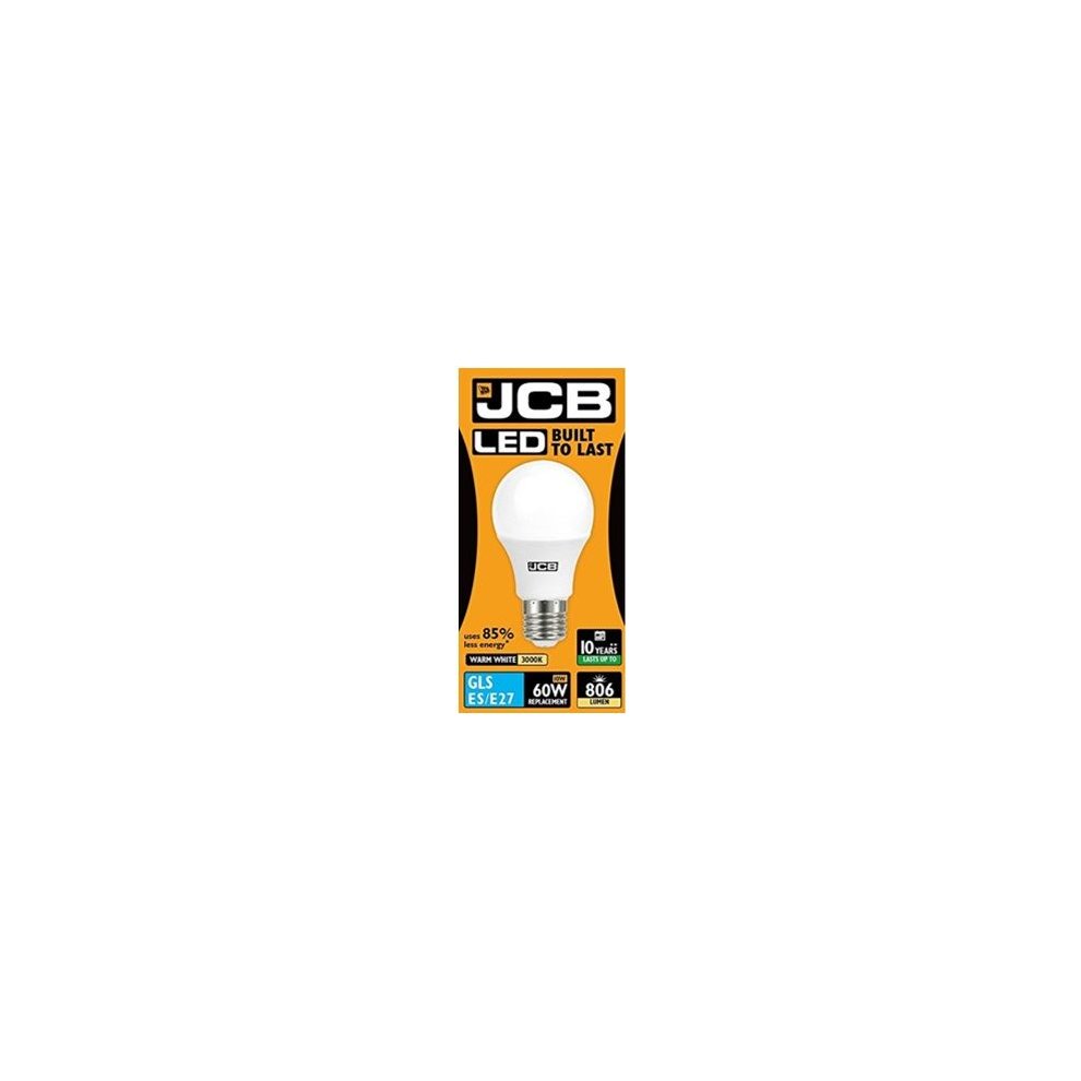 JCB LED A60 806lm Opal 8.5W E27 3000k