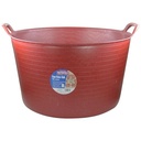 Faithfull Eco Flex Tub 56L - Recycled Red