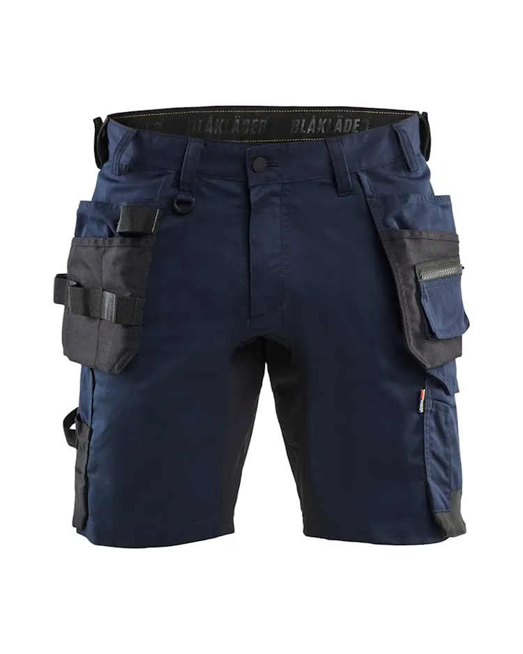 Blaklader Craftsman Shorts with Stretch Dark Navy Blue - C50