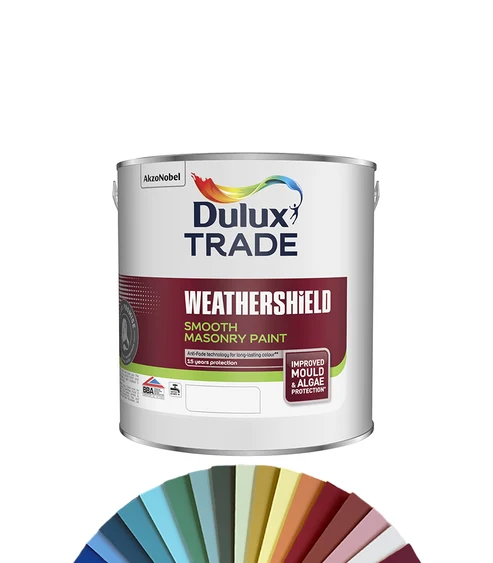 [8435] Dulux Trade Weathershield Smooth Masonry Tinted Colour LB 2.5L