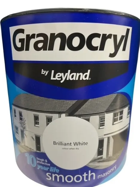 [27731] Granocryl Smooth Masonry Brilliant White 2.5L