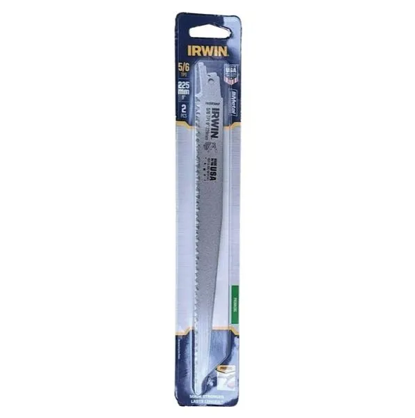 Irwin Wood Pruning Sabre Saw Blade 225mm (Pack 2)