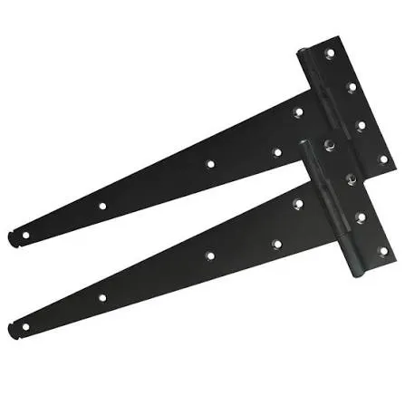 [268205] Sichern Standard Tee Hinge (Pair) 150mm- Epoxy Black