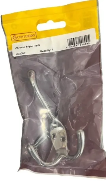 Centurion Chrome Triple Hook