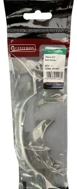 [HA130P] Centurion 150mm Satin Chromed Sash Handle